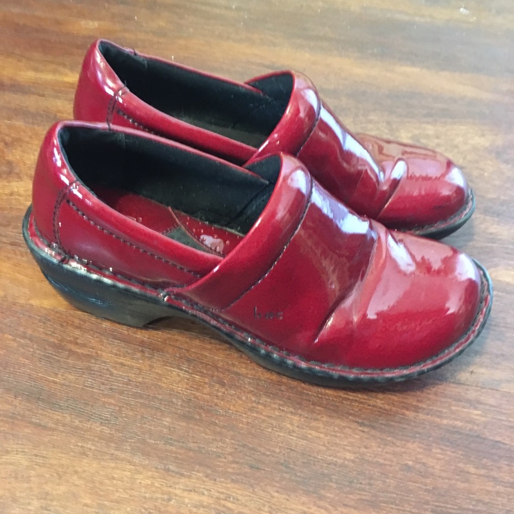 BOC Red Clogs